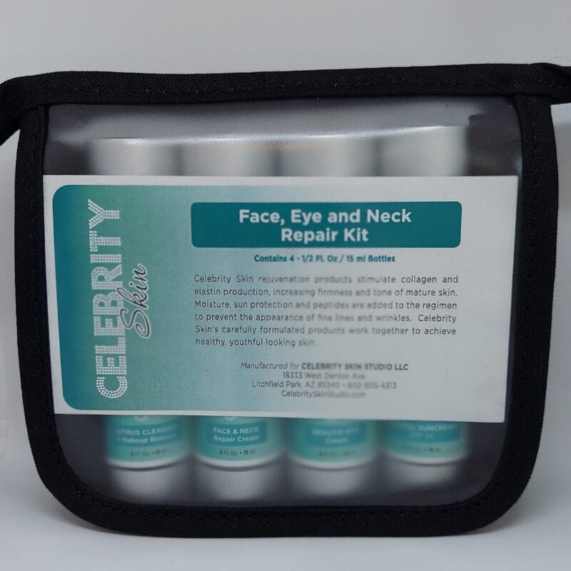 Face, Eye & Neck Repair Kit-(4 Piece .5 oz trial size bottles)