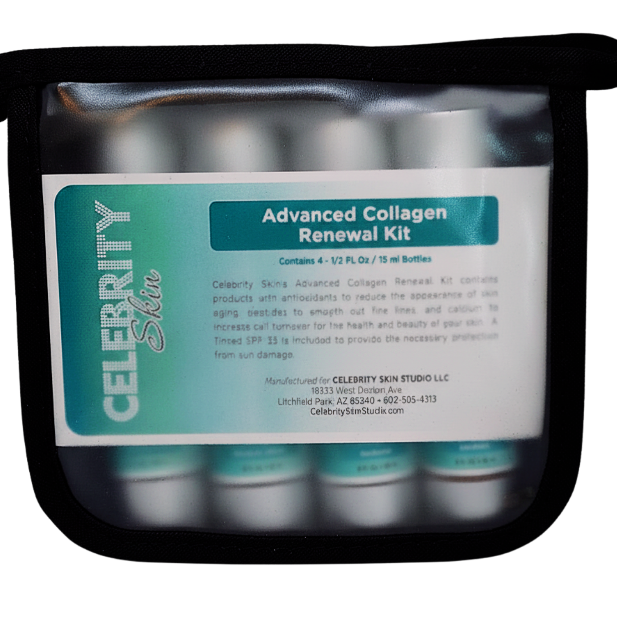 Advanced Collagen Renewal Kit-(4 Piece .5 oz trial size bottles)