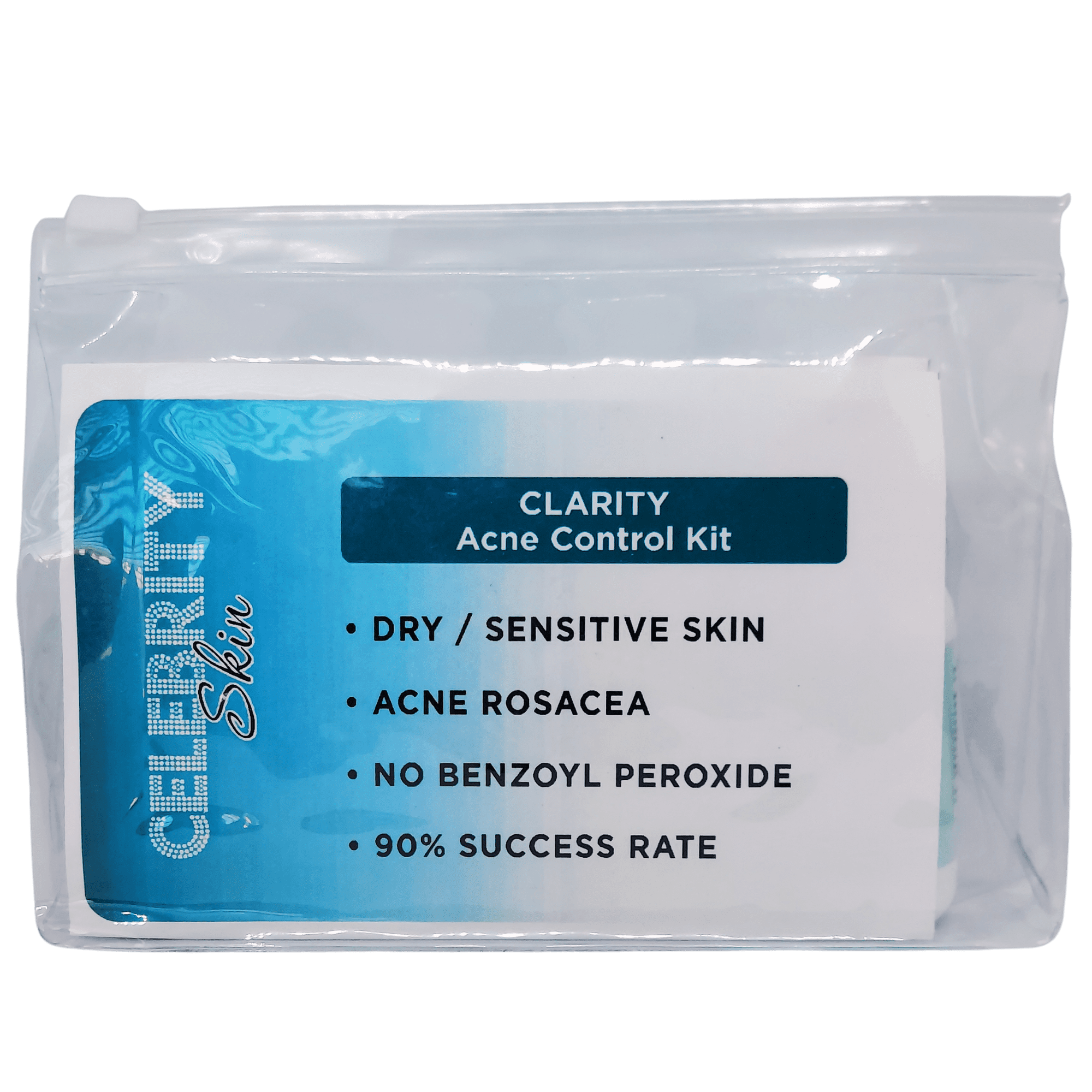 Clarity Acne Control Kit Dry/Sensitive/Acne Rosacea 4 Piece