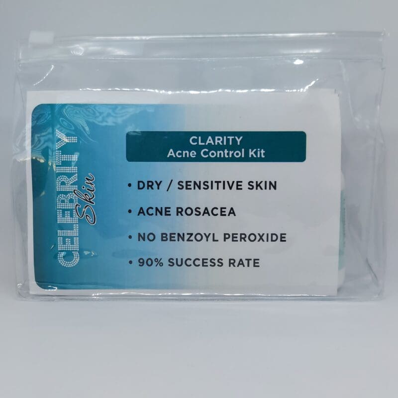 Clarity Acne Control Kit Dry/Sensitive/Acne Rosacea 4 Piece
